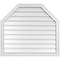 Ekena Millwork Octagonal Top Surface Mount PVC Gable Vent w/ 2"W x 2"P Brickmould Sill Frame, 36"W x 32"H GVPOT36X3203SN - alternate 1